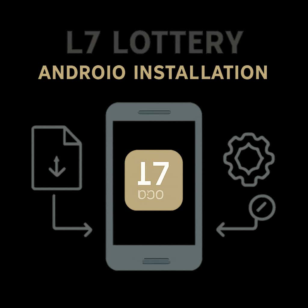 Illustration explaining L7 Lottery installation process.