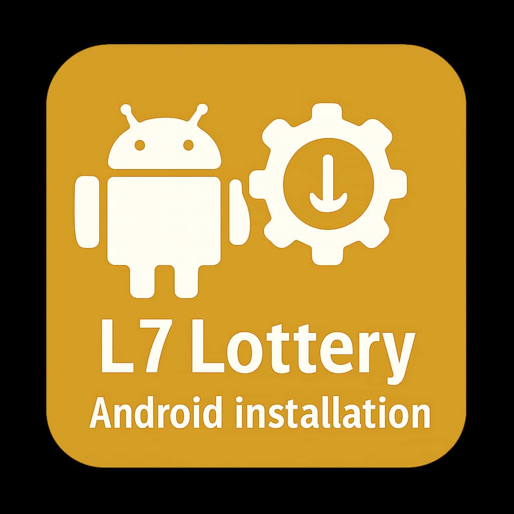 Icon for L7 Lottery Android Installation guide.