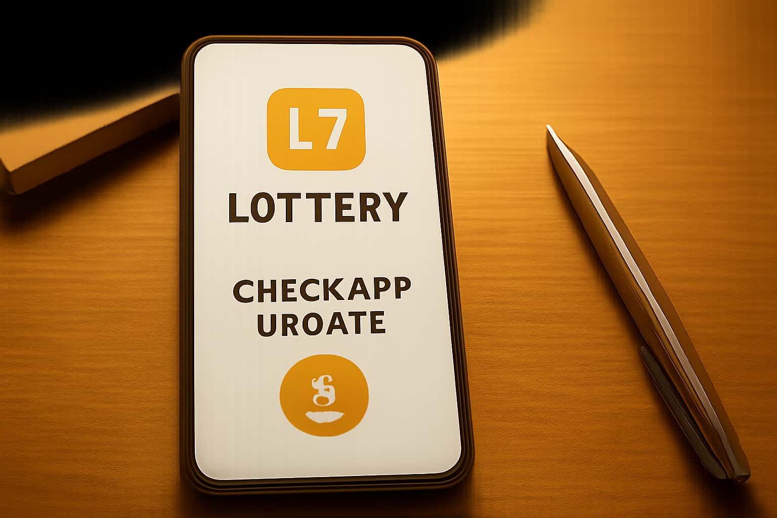 A visual representation of the L7 Lottery App Update featuring the title prominently.