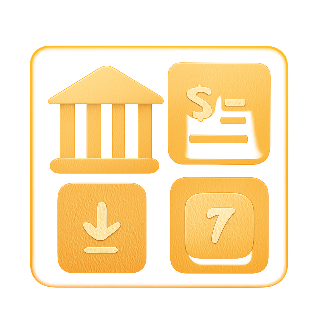 Illustration detailing permissions required for L7 Lottery app.