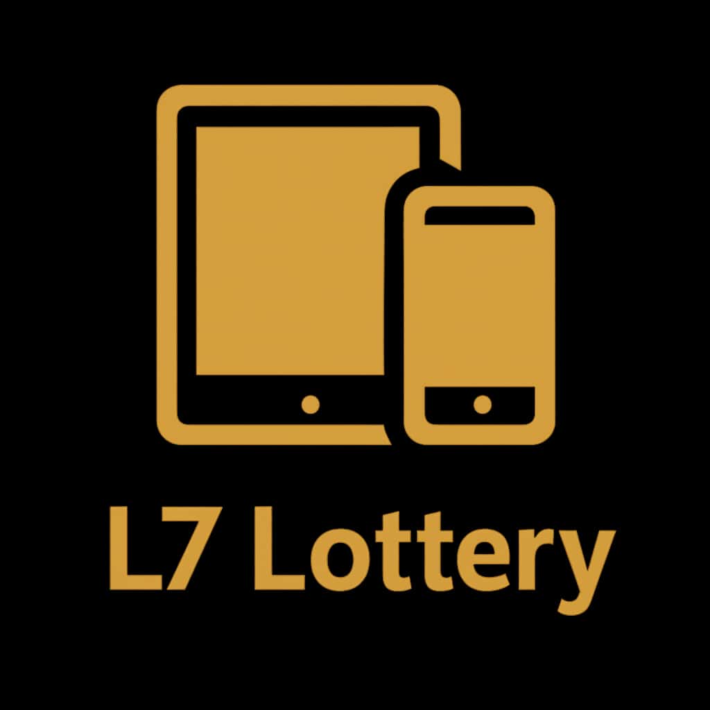 Icon representing device compatibility for L7 Lottery.
