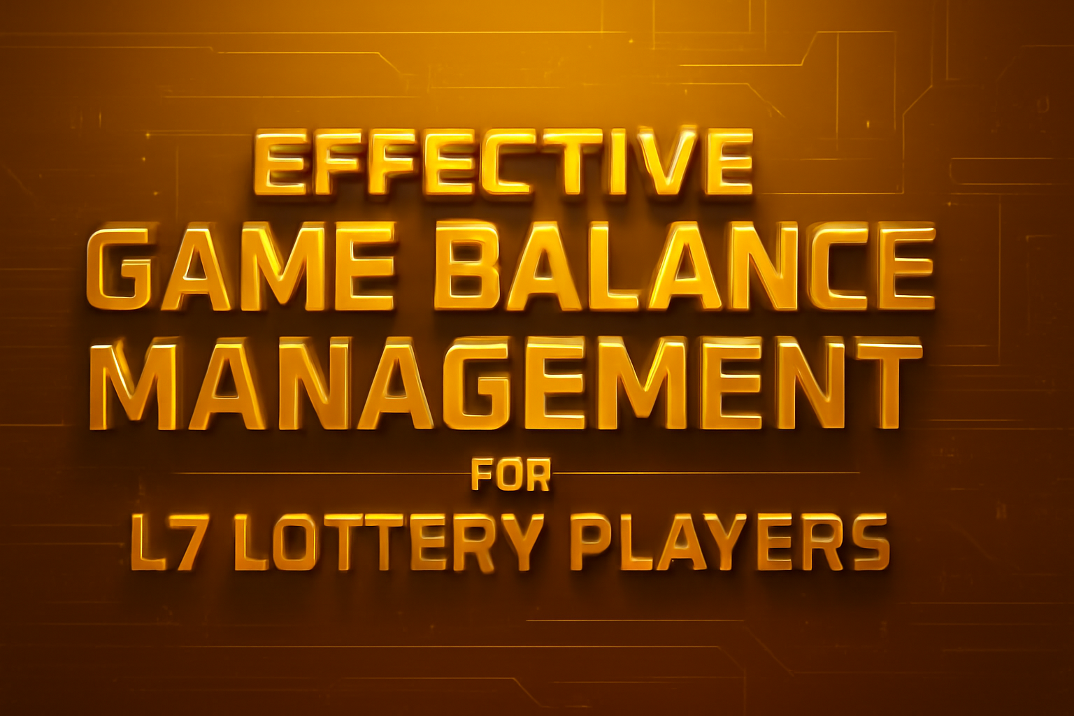 An informational scene representing the L7 Lottery Quick Installation Guide with a focus on technology and clarity.