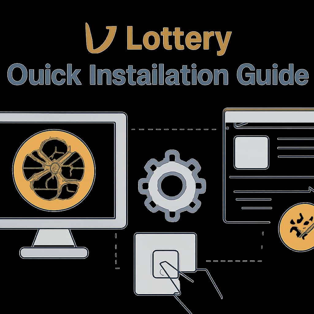 An educational diagram for the L7 Lottery Quick Installation Guide's installation section.