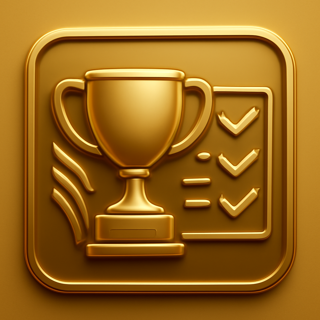 A badge representing the security of the L7 Lottery app.