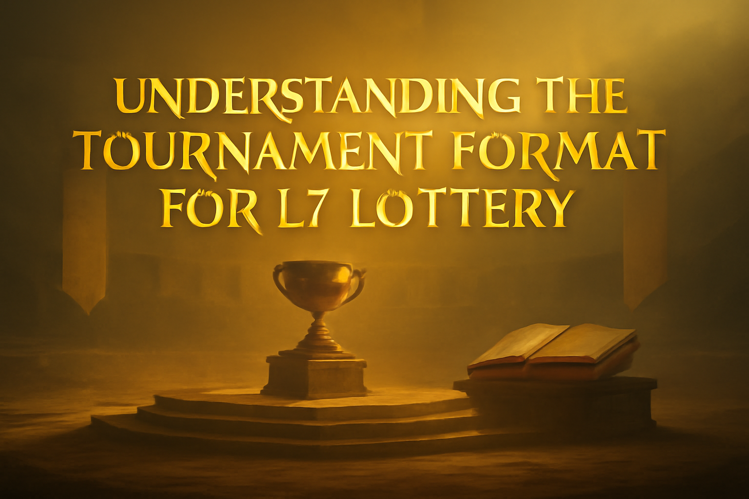 Informational scene depicting the installation process of the L7 Lottery application.