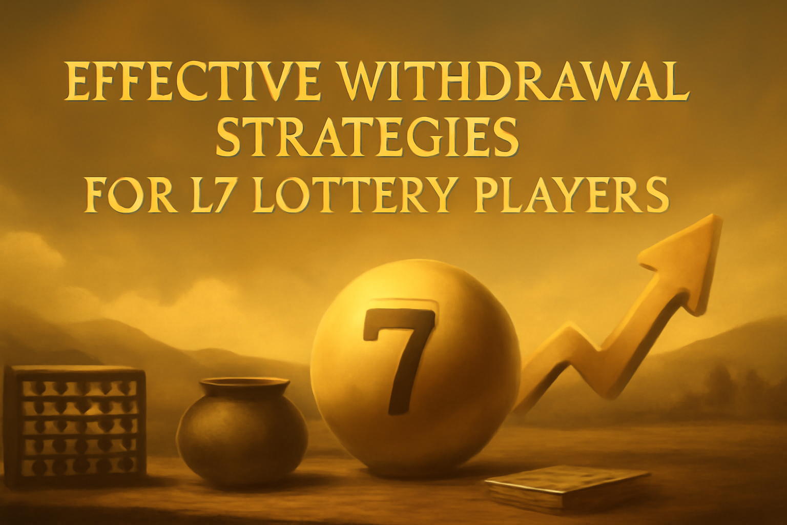 An informational scene depicting the security features of the L7 Lottery app.