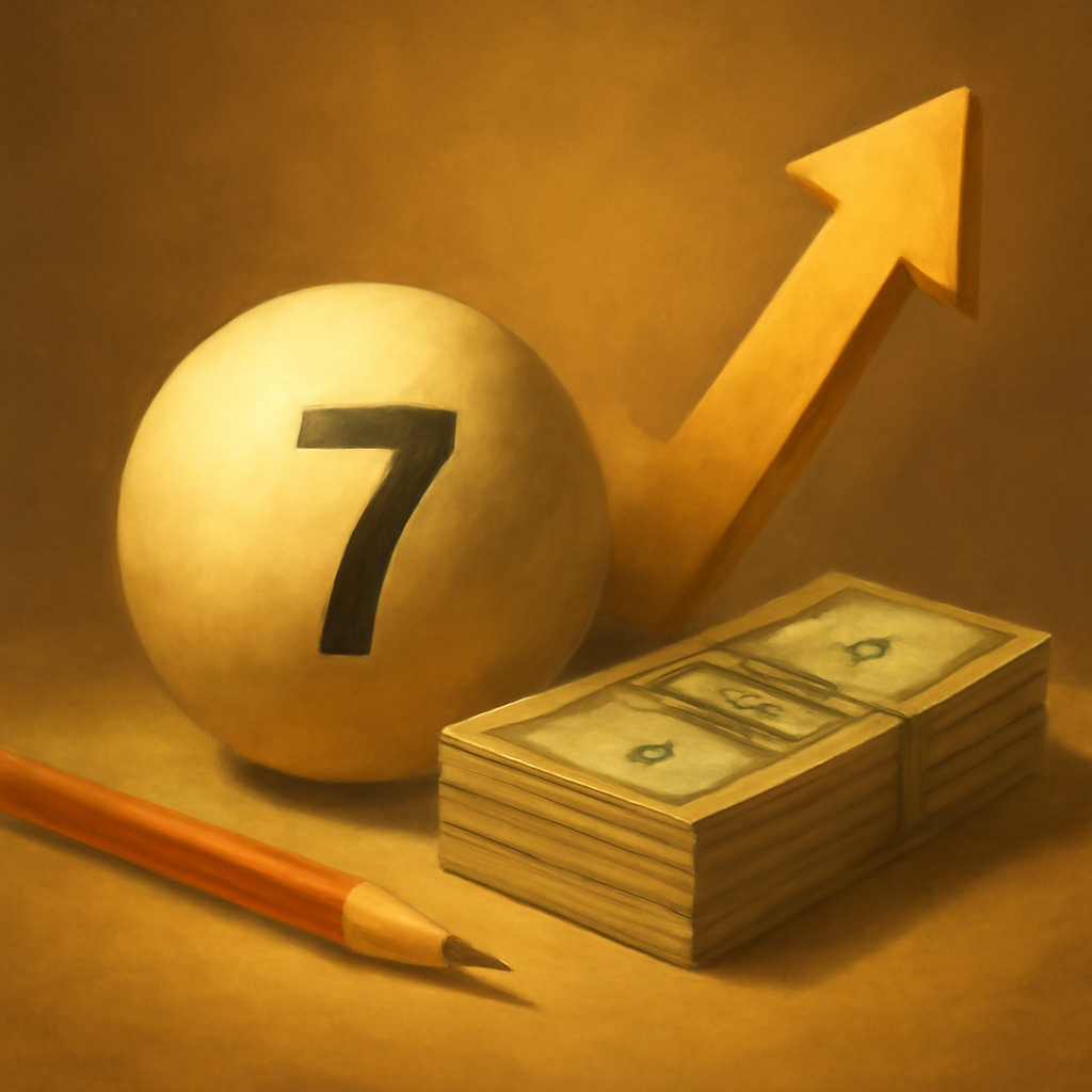 A badge representing the security of the L7 Lottery app.