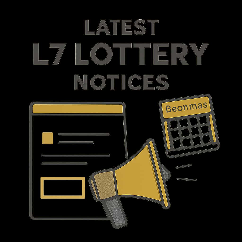 An educational illustration related to the L7 Lottery Notices.