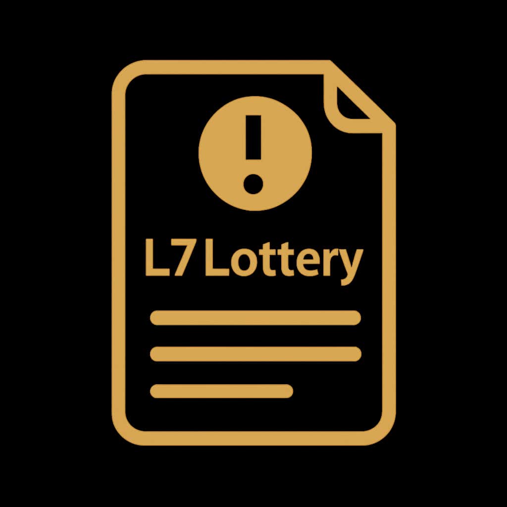 An icon badge highlighting the L7 Lottery Notices.